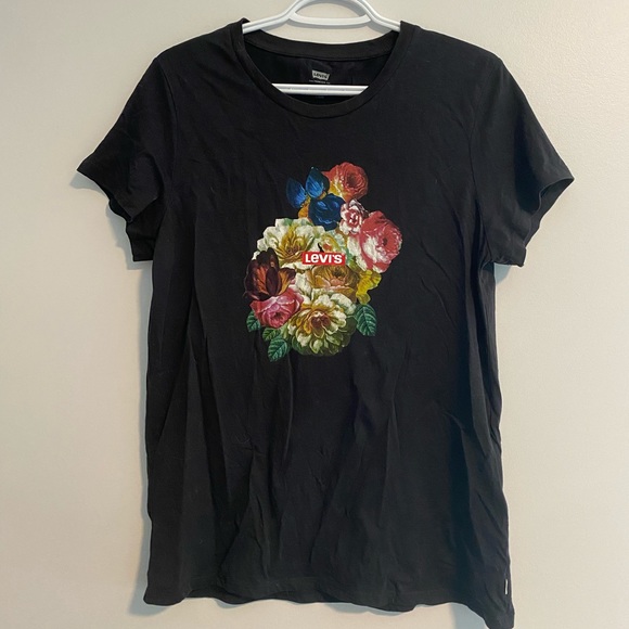 Levi’s floral screen T-shirt - Picture 1 of 2